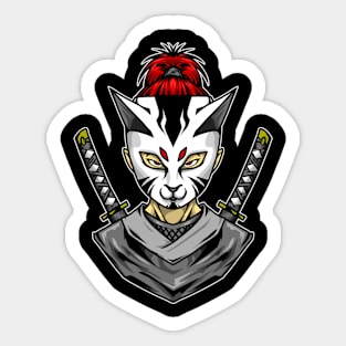 Kitsune-Ninja Sticker